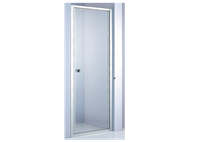 מקלחון חזית דלת זכוכית שקופה - 76-84 ס"מ