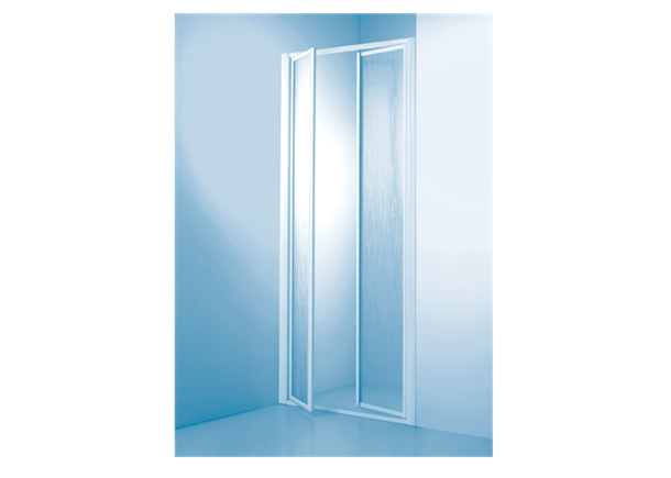 מקלחון חזית 2 דלתות מסבאה זכוכית צ'ינצ'ילה 76.5-82.5 ס"מ